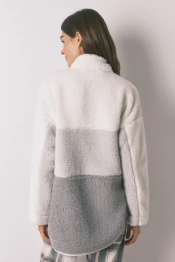 Robe midi tecido pelo lurex Stitch