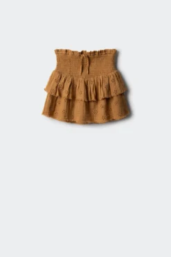 Saia bordado suíço menina