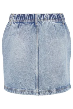 Saia curta denim