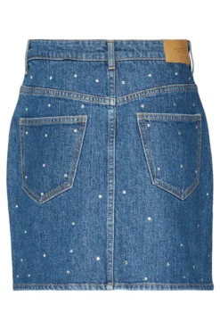 Saia curta denim