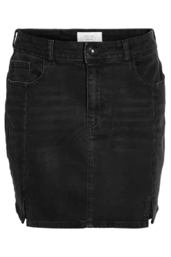 Saia curta jeans