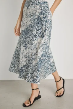 Saia estampada