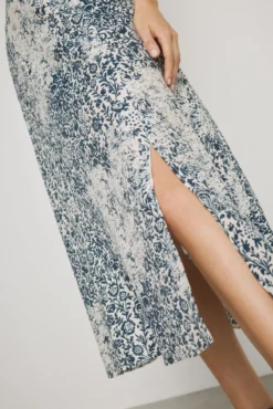Saia estampada