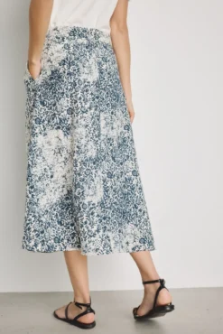 Saia estampada