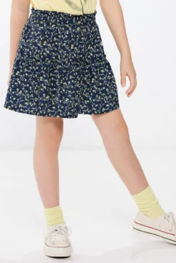 Saia flores para menina