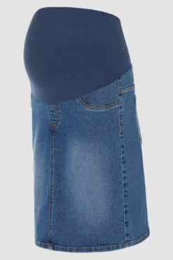 Saia jeans maternity