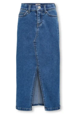 Saia jeans para menina