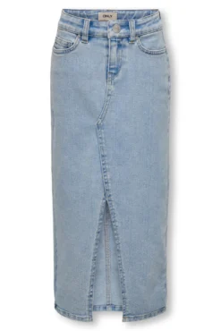 Saia jeans para menina