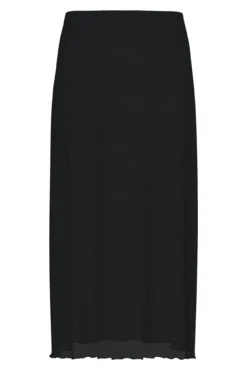 Saia midi de flores