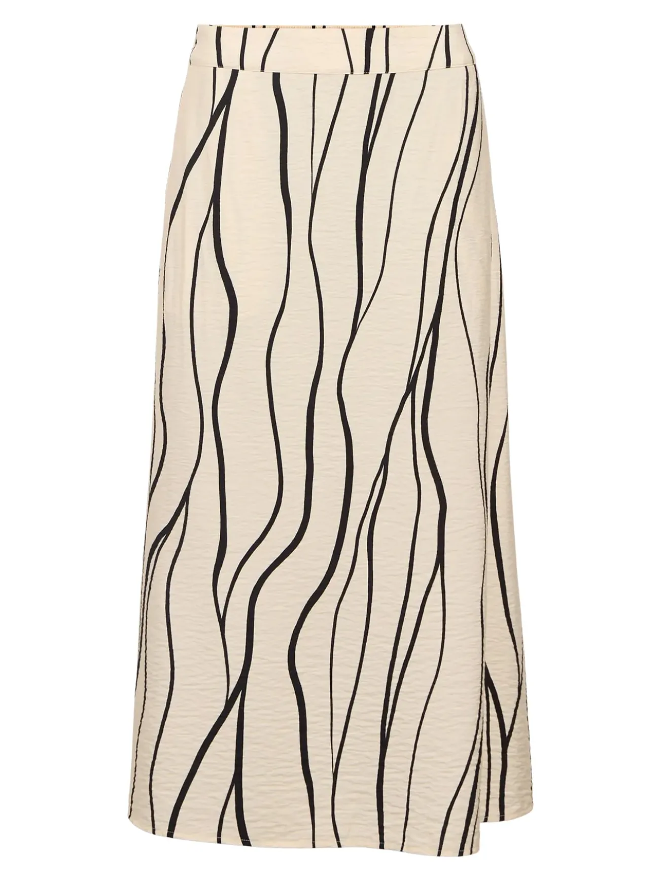Saia midi estampada