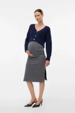 Saia midi maternity