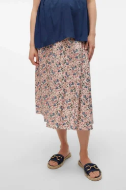 Saia midi maternity