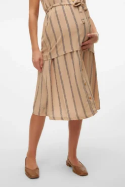 Saia midi maternity