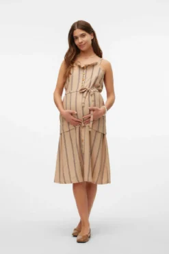 Saia midi maternity