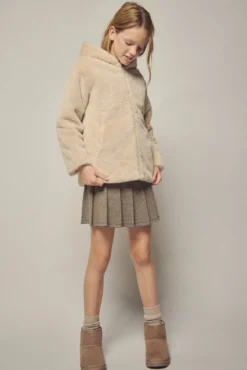 Saia xadrez de menina