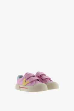 Sapatilhas de lona para criança multicolores