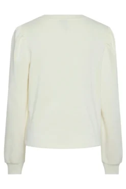 Schlichtes Sweatshirt mit Raffung