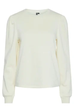 Schlichtes Sweatshirt mit Raffung