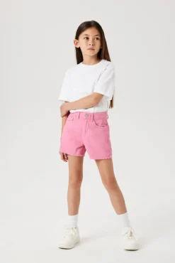 Short com algodão liso