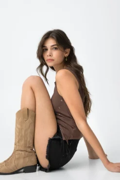 Shorts vaqueros
