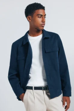 Sobrecamisa de algodão
