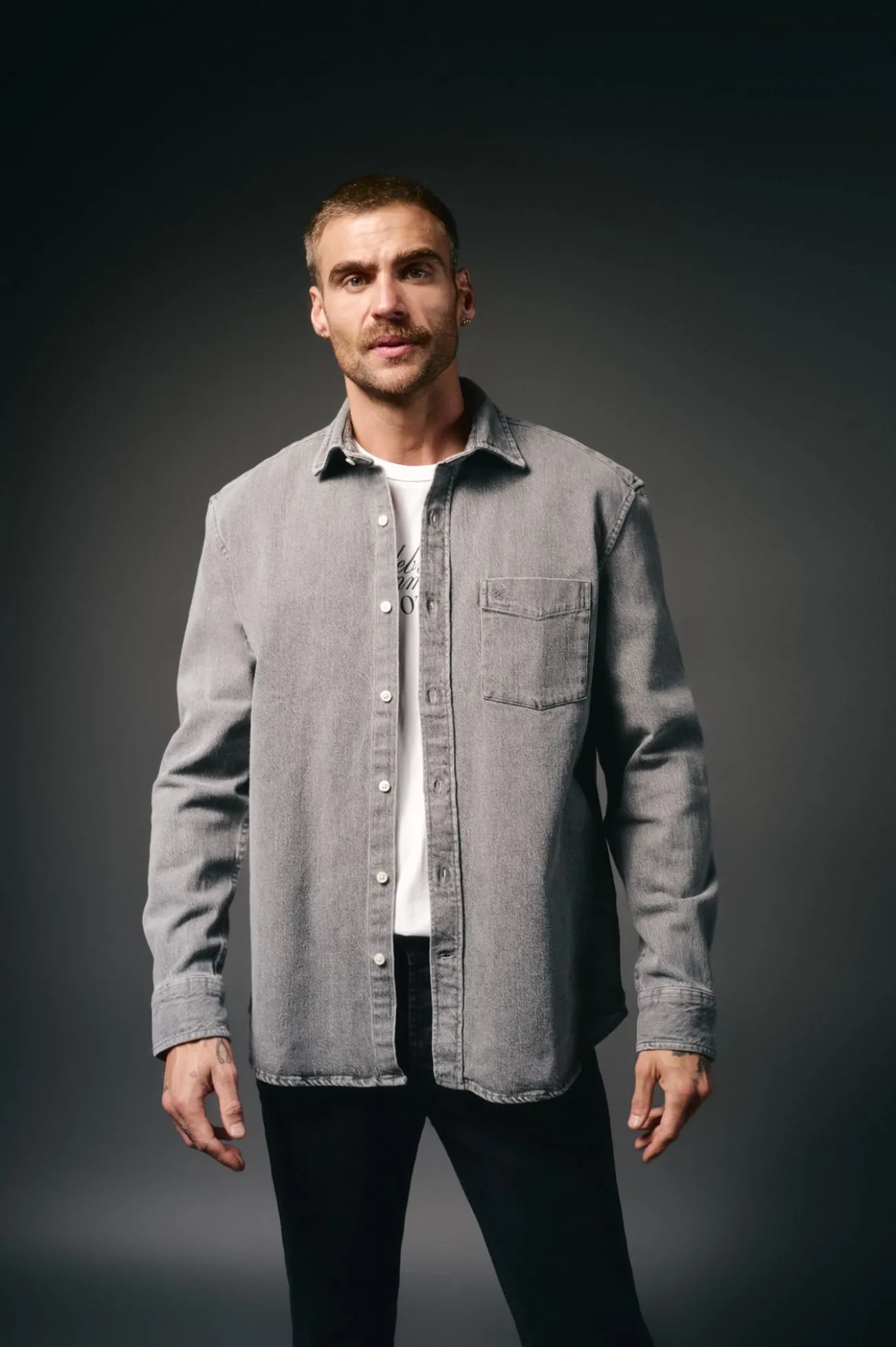 Sobrecamisa denim