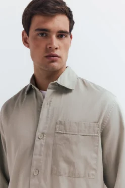 Sobrecamisa de tencel oversized