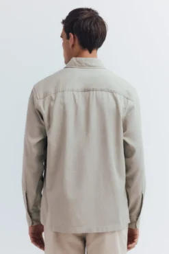 Sobrecamisa de tencel oversized