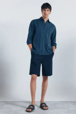 Sobrecamisa de tencel oversized