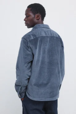 Sobrecamisa de veludo cotelê