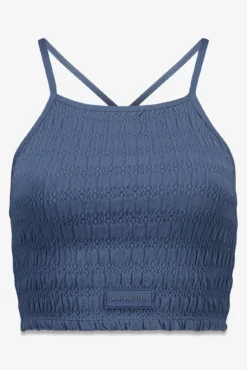 Soutien desportivo azul Smock SEAMLES COMFORT