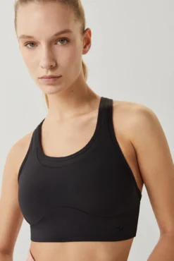 Soutien desportivo preto 4D Stretch