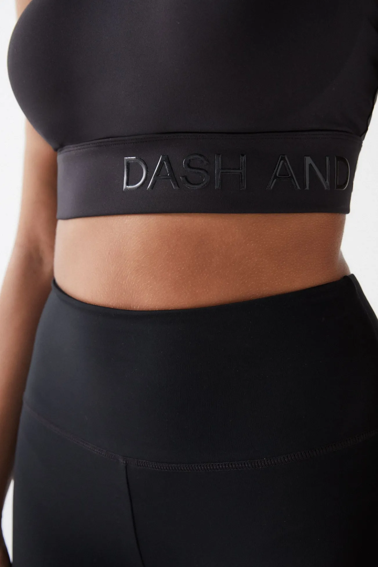Soutien desportivo preto 4D Stretch