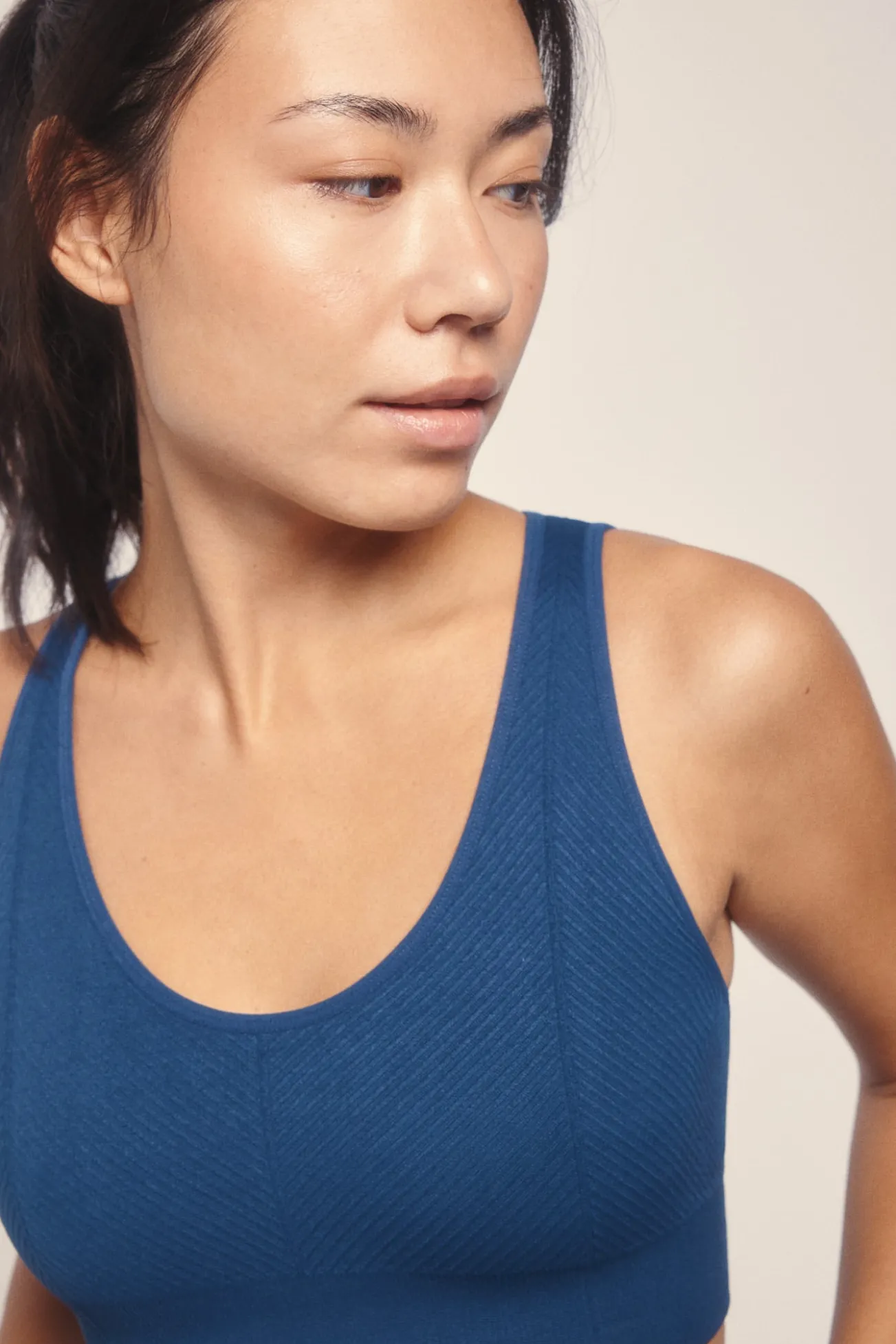 Soutien desportivo SEAMLESS COMFORT azul marinho