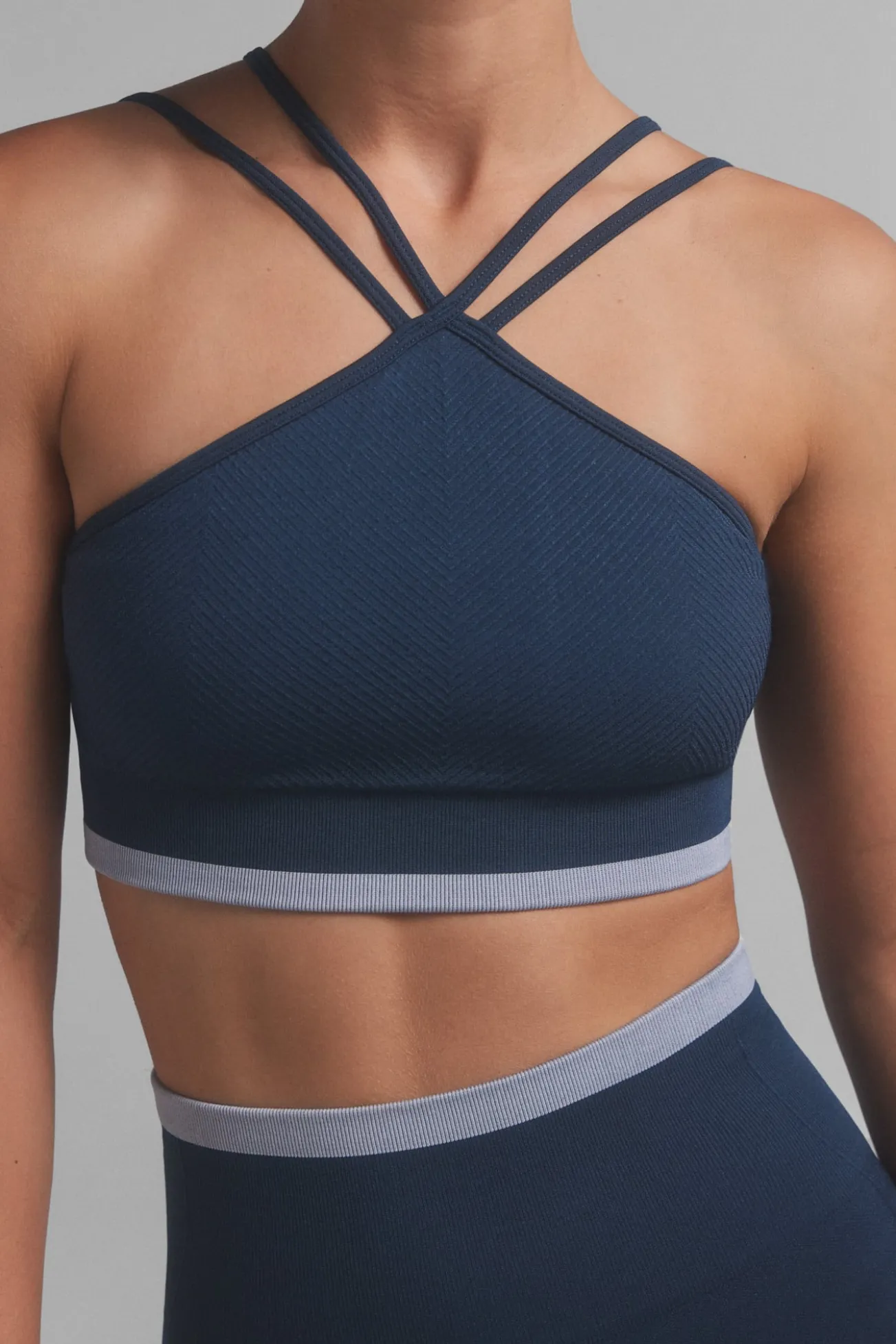 Soutien desportivo SEAMLESS COMFORT azul.