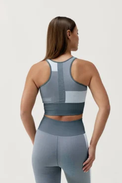 Soutien desportivo top Athena Stormy Grey/White