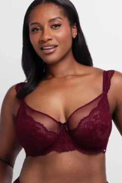 Soutien Lyra Satin com cobertura total e sem enchimento
