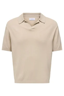 Strick- Herrenpullover mit regular fit.
