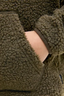 Sudadera Teddy con capucha