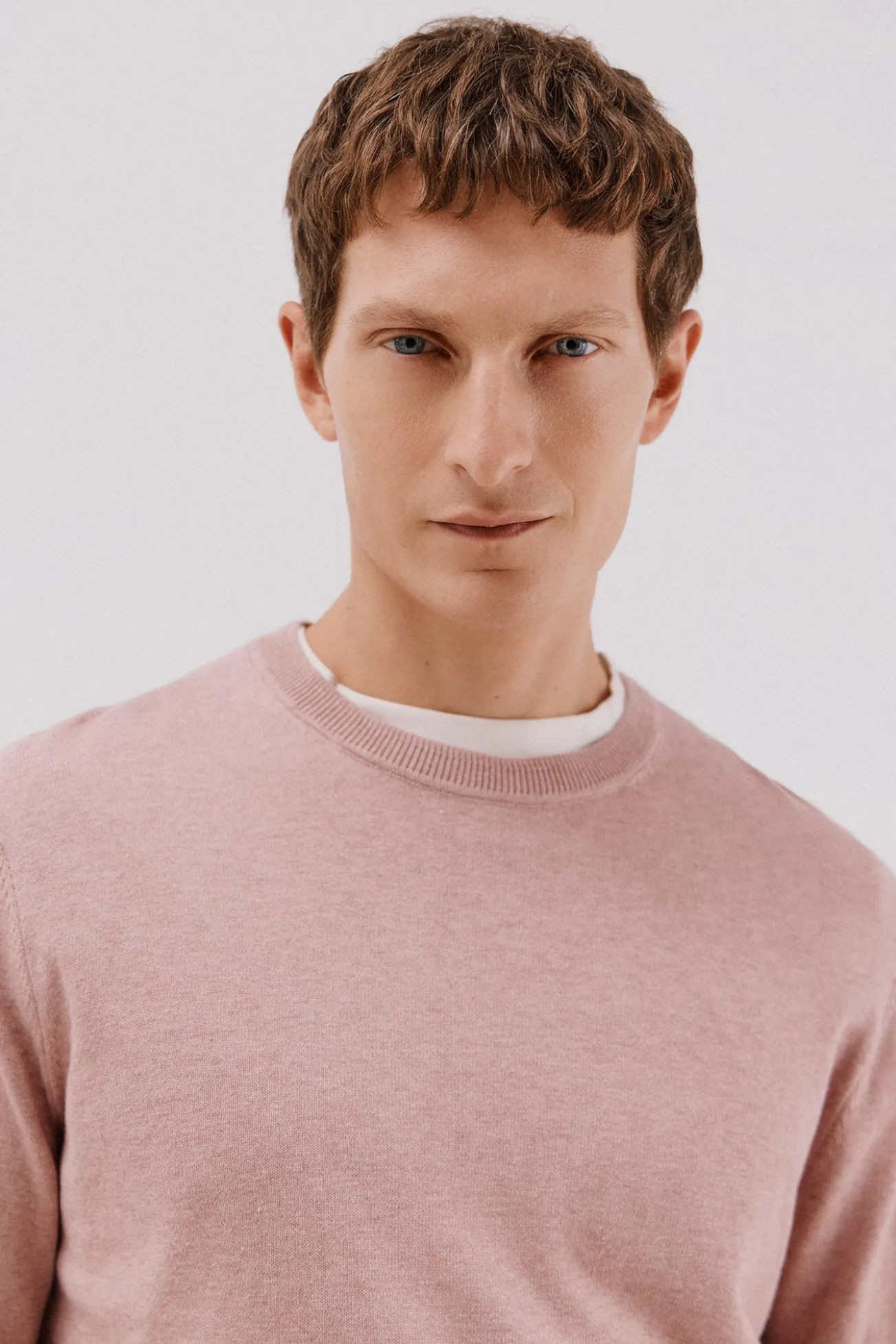 Suéter de cashmere de algodão