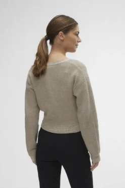 Suéter de maternity em malha fina