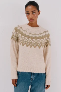 Suéter jacquard Fair Isle