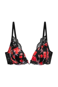Sutiã Anahi Floral com enchimento e Soutien Profundo