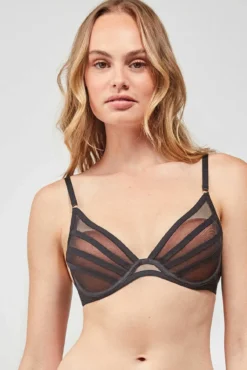 Sutiã bralette com estampado floral