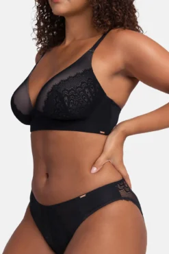 Sutiã de renda sem aro