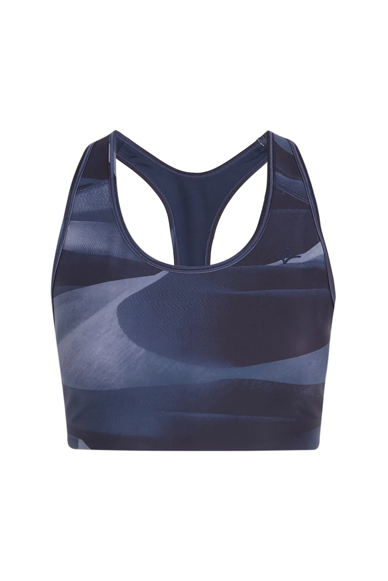 Sutiã esportivo 4D STRETCH estampado em azul