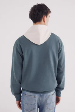 Sweatshirt capuz cortes