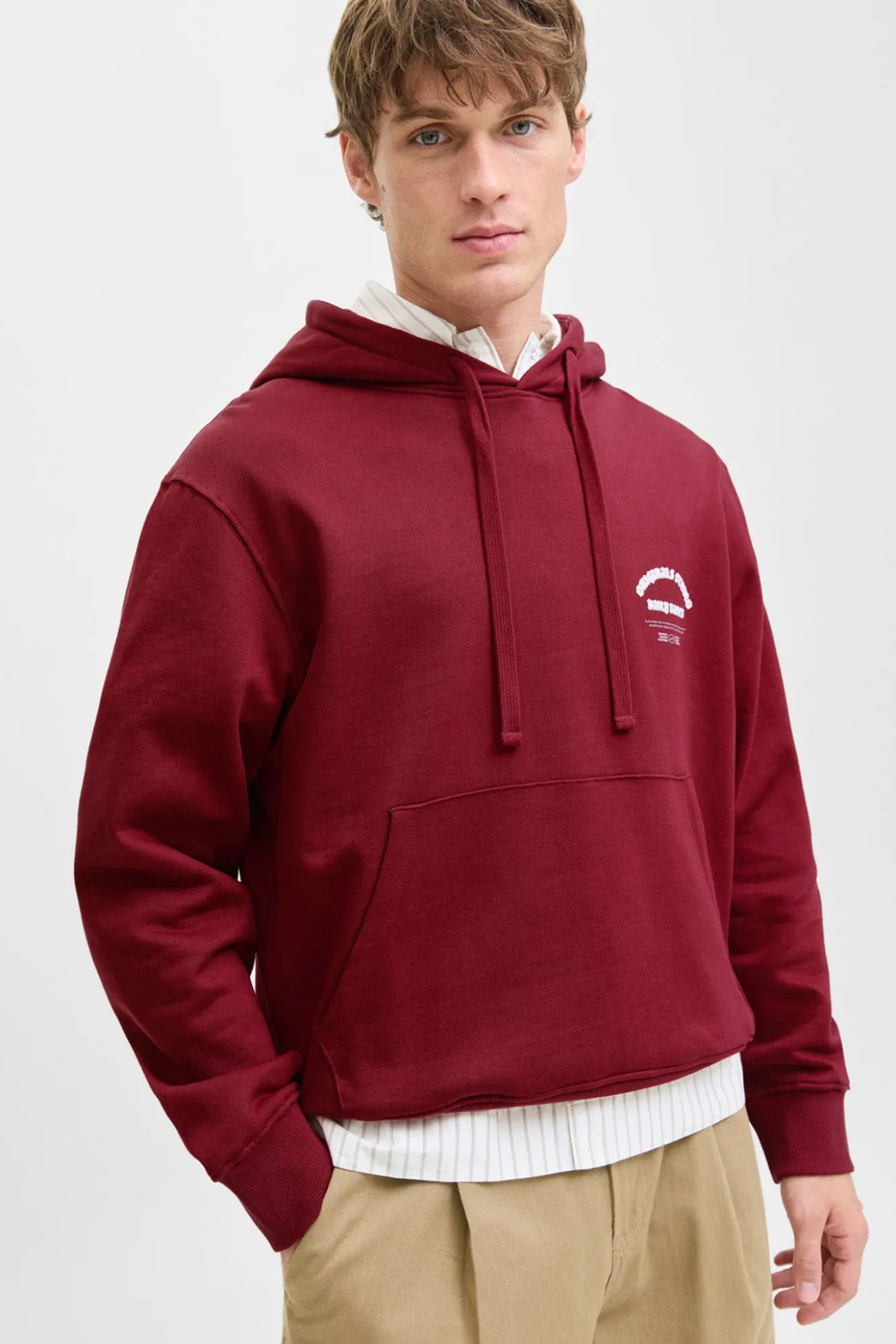 Sweatshirt capuz do estúdio