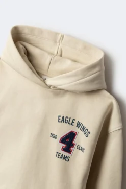 Sweatshirt capuz Eagle Wings