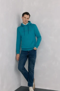 Sweatshirt com capuz com logo